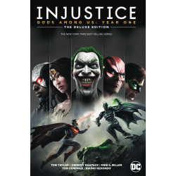 INJUSTICE GODS AMONG US YEAR ONE DELUXE ED HC BOOK 1