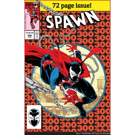 SPAWN 300 CVR J PARODY VAR MCFARLANE