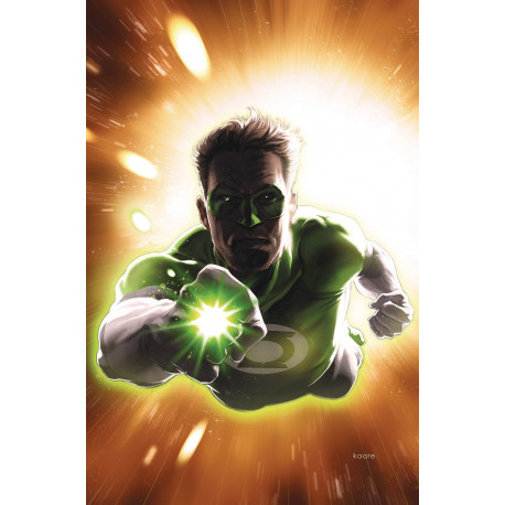 GREEN LANTERN CARD STOCK VAR ED