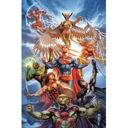 JUSTICE LEAGUE CARD STOCK VAR ED YOTV DARK GIFTS