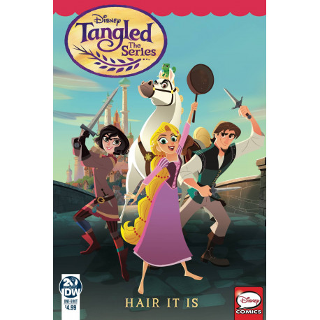 TANGLED THE SERIES HAIR IT IS CVR A PETROVICH 
