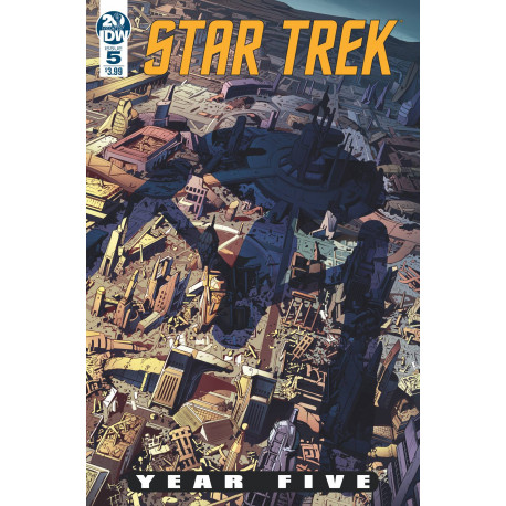 STAR TREK YEAR FIVE 5 CVR A THOMPSON