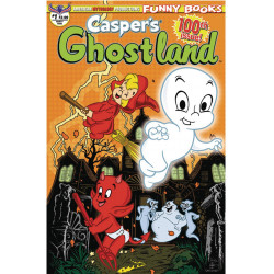 CASPERS GHOSTLAND 1 100TH ISSUE ANNIVERSARY PARTY TIME CVR