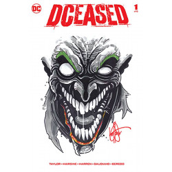 DF DCEASED 1 SGN RMRK HAESER JOKER SKETCH 