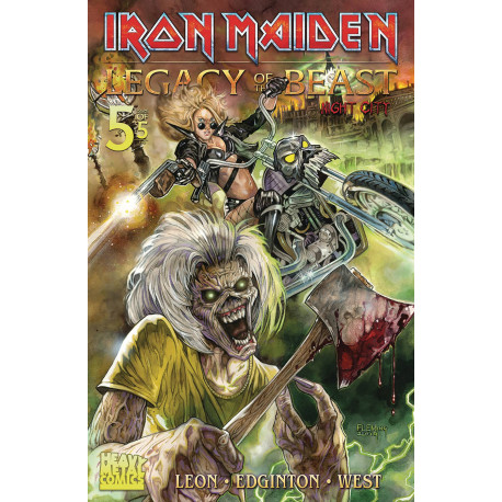 IRON MAIDEN LEGACY O T BEAST VOL 2 NIGHT CITY 5 CVR A FLEMING