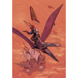 RED RANGE PIRATES OF FIREWORLD 1 CVR B MARK OLSON