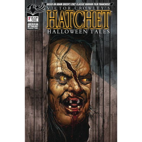 VICTOR CROWLEY HATCHET HALLOWEEN TALES 1 BONK PARODY CVR