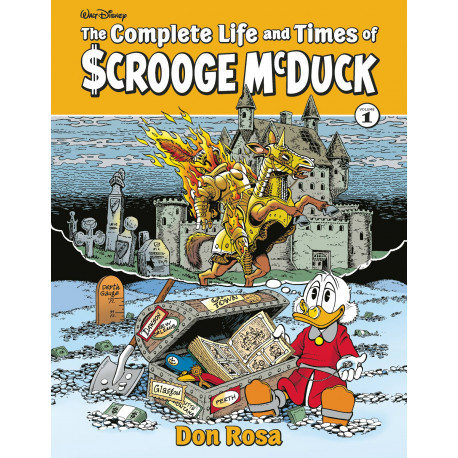 COMPLETE LIFE TIMES SCROOGE MCDUCK HC VOL 1 ROSA