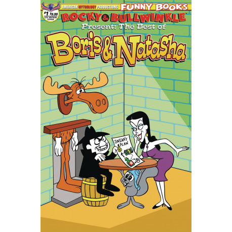 ROCKY BULLWINKLE BEST BORIS NATASHA 1 LTD ED RETRO AN CVR