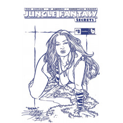 JUNGLE FANTASY SECRETS ROYAL BLUE LEATHER