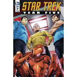 STAR TREK YEAR FIVE 7 CVR A THOMPSON