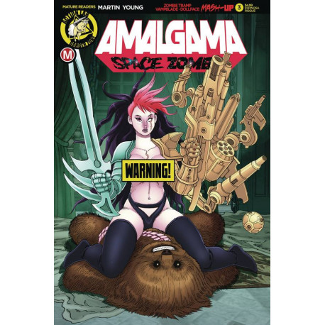 AMALGAMA SPACE ZOMBIE 3 CVR D ESPINOSA RISQUE