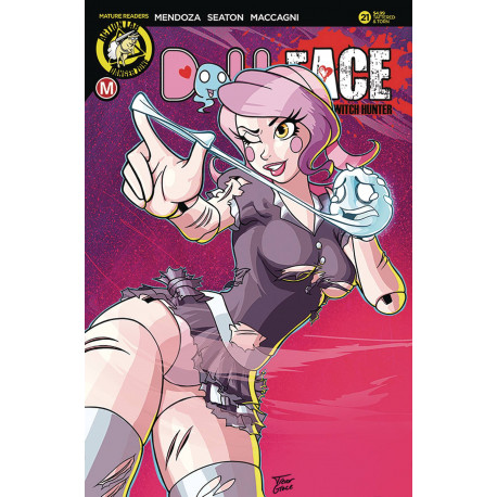 DOLLFACE 21 CVR B GRACE RISQUE