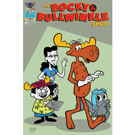 ROCKY BULLWINKLE SHOW 2 HOMAGE ROPP CVR