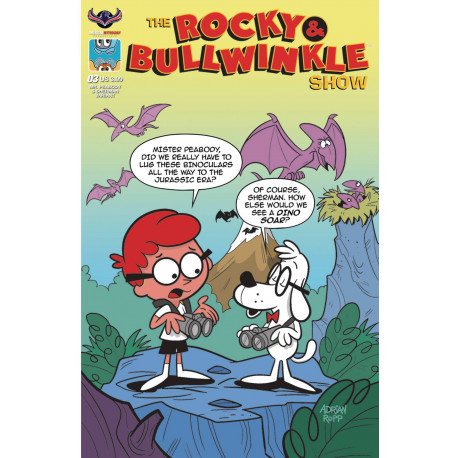 ROCKY BULLWINKLE SHOW 3 PEABODY SHERMAN ROPP CVR