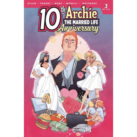 ARCHIE MARRIED LIFE 10 YEARS LATER 3 CVR C SAUVAGE