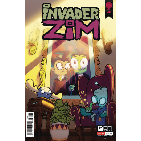 INVADER ZIM 48 CVR B BONES