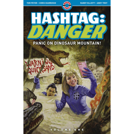 HASHTAG DANGER TP VOL 1 PANIC ON DINOSAUR MOUNTAIN