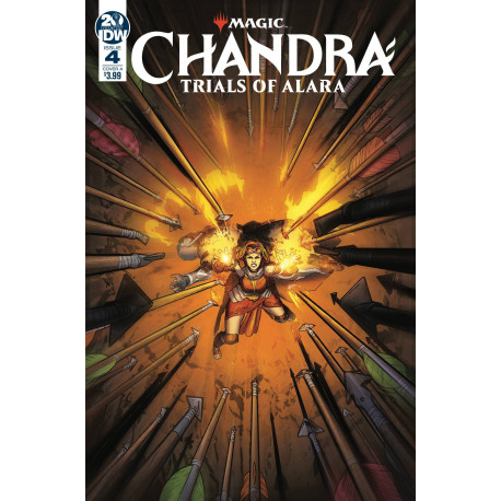 MAGIC THE GATHERING CHANDRA TRIALS OF ALARA 4 CVR A KODA