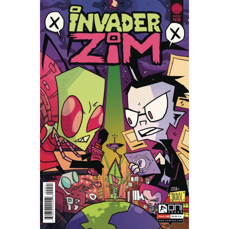 INVADER ZIM 49 CVR B ENGER