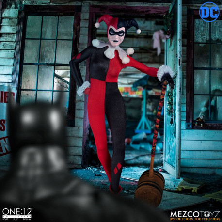 DC COMICS FIGURINE 1:12 HARLEY QUINN DELUXE EDITION 16 CM