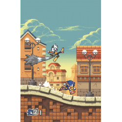 SONIC THE HEDGEHOG 24 CVR B HAMMERSTROM