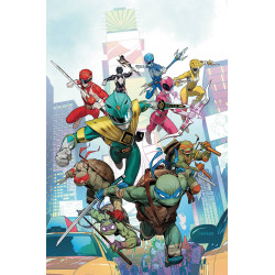 POWER RANGERS TEENAGE MUTANT NINJA TURTLES 1 CVR A MORA