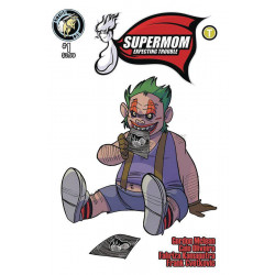 SUPERMOM EXPECTING TROUBLE 1 CVR B ROBERTS