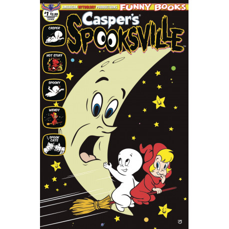 CASPERS SPOOKSVILLE 1 SPOOK MOON CVR