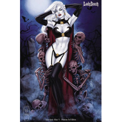 LADY DEATH APOCALYPTIC ABYSS 1 CHATZOUDIS PREM FOIL COVER