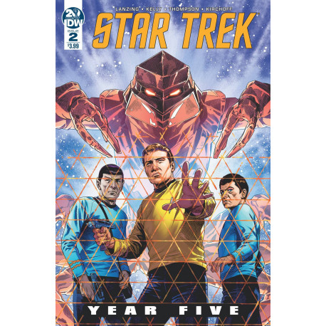 STAR TREK YEAR FIVE 2 CVR A THOMPSON