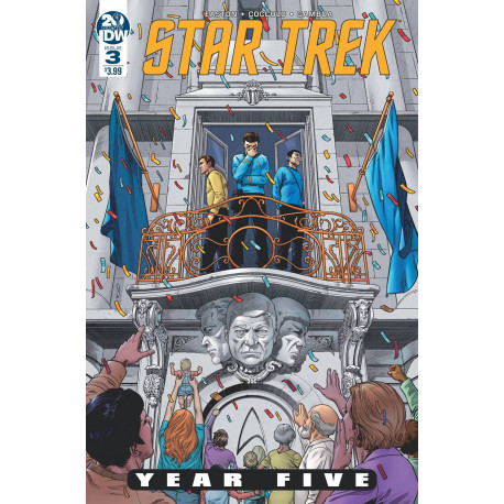 STAR TREK YEAR FIVE 3 CVR A THOMPSON