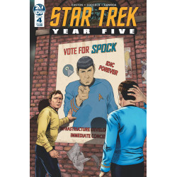 STAR TREK YEAR FIVE 4 CVR A THOMPSON