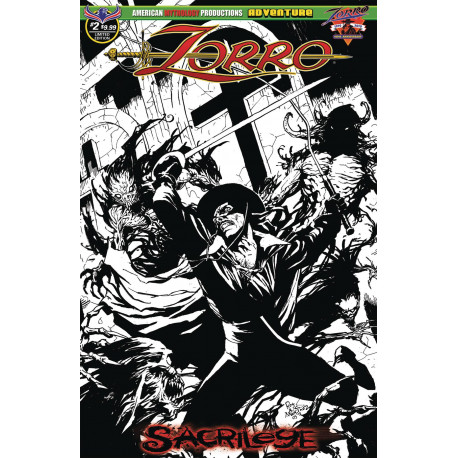 ZORRO SACRILEGE 2 LTD ED CVR
