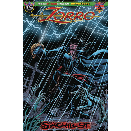 ZORRO SACRILEGE 2 MELO DEAD RISING CVR