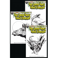 LAND THAT TIME FORGOT 1 FEAR ON FOUR WORLDS DINO SKETCH CVR