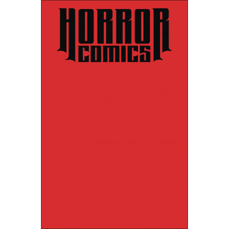 HORROR COMICS SKETCHBOOK ONE SHOT BLOOD DEAD ED