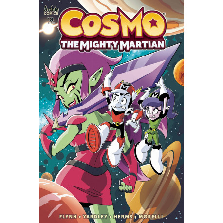 COSMO MIGHTY MARTIAN 3 CVR A YARDLEY