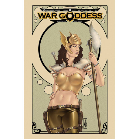 WAR GODDESS 0 ART NOUVEAU VAR 