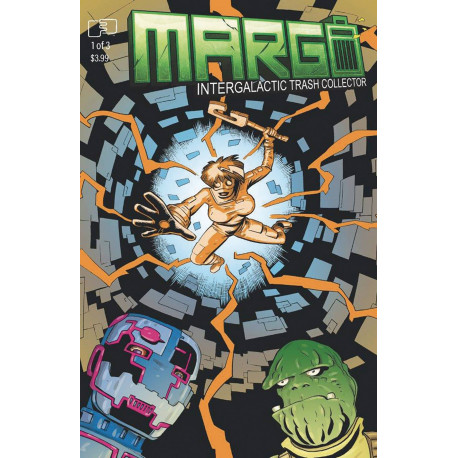 MARGO INTERGALACTIC TRASH COLLECTOR 3 CVR B RICHARD CLARK VAR