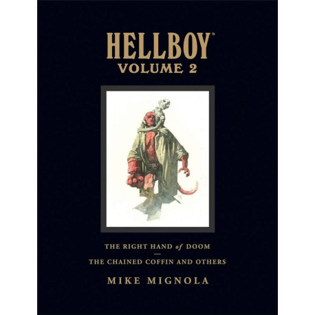 HELLBOY LIBRARY HC VOL 2 CHAINED COFFIN NEW PTG 