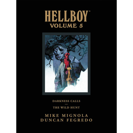 HELLBOY LIBRARY HC VOL 5 DARKNESS CALLS WILD HUNT