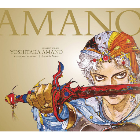 YOSHITAKA AMANO THE ILLUSTRATED BIOGRAPHY HC BEYOND THE FANTASY