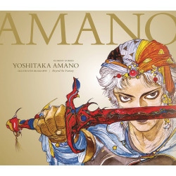 YOSHITAKA AMANO THE ILLUSTRATED BIOGRAPHY LTD ED HC BEYOND THE FANTASY