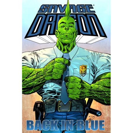 SAVAGE DRAGON BACK IN BLUE TP 