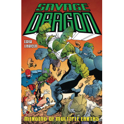 SAVAGE DRAGON MERGING OF MULTIPLE EARTHS TP 