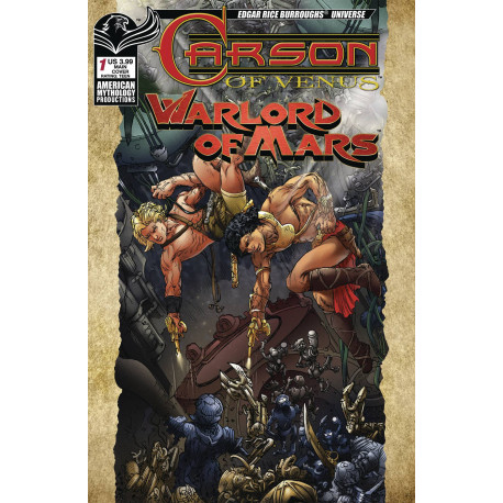 CARSON OF VENUS WARLORD OF MARS 1 MAIN CVR KALUTA