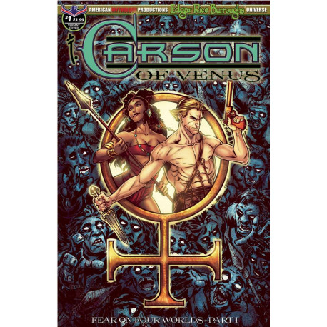 CARSON OF VENUS FEAR ON FOUR WORLDS 1 VISIONS OF VENUS CVR