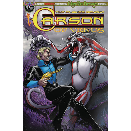 CARSON OF VENUS FLAMES BEYOND 2 PULP HOMAGE CVR