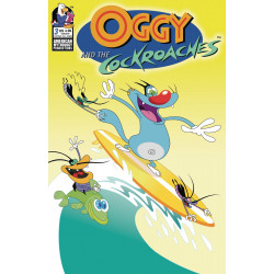 OGGY THE COCKROACHES 3 CVR B SURFING ROACHES